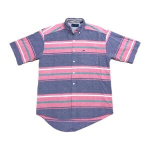 90s Blueprint Striped Button Down